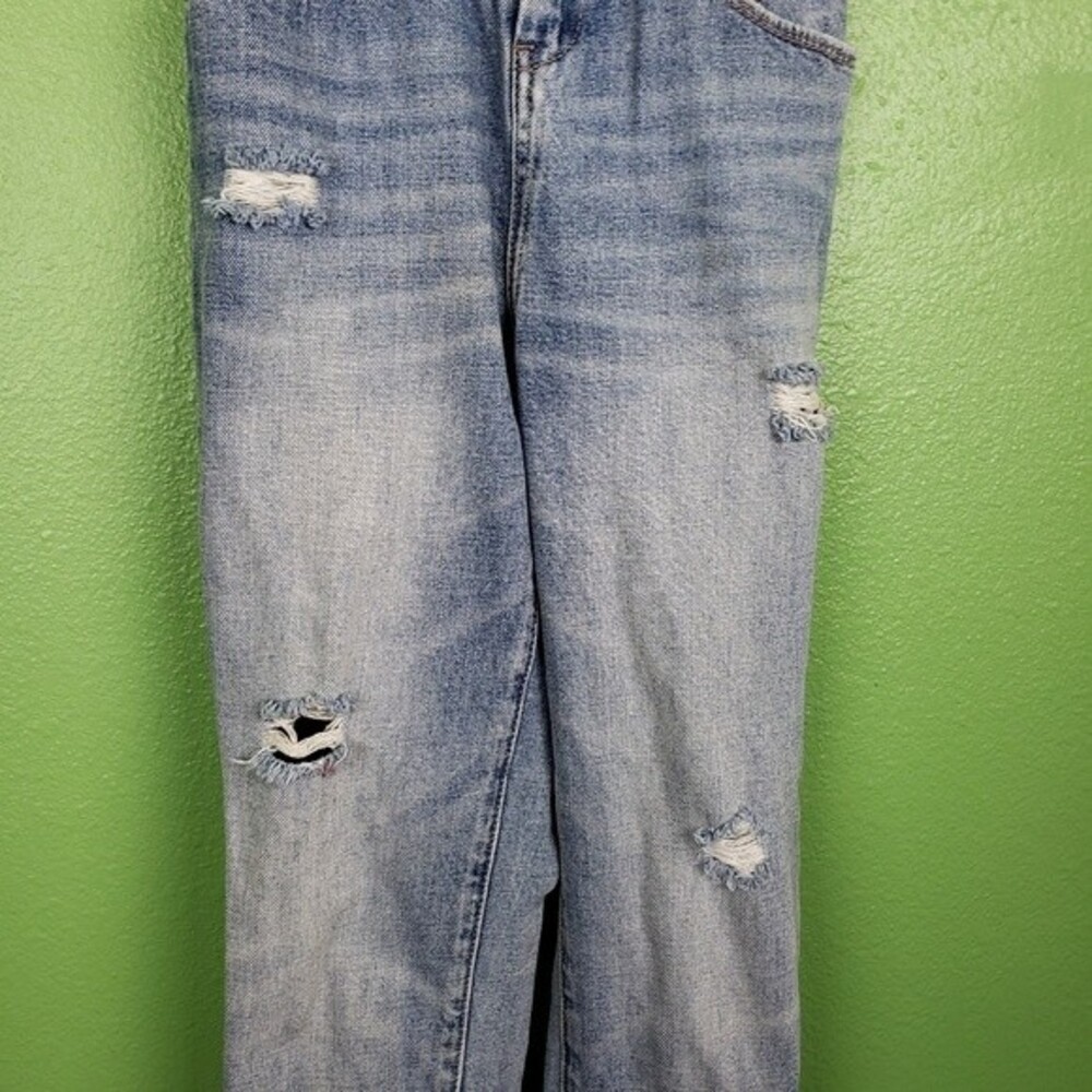 Blank NYC Light Wash Paper Waste Basket Distressed Jeans Size 24 - Picture 6 of 12